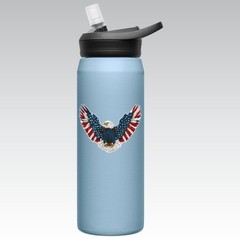 Bald Eagle, American Eagle USA Flag Precision Cut Decal