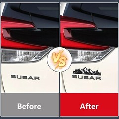 Snow Mountain Tree Decal Emblem for Car Truck Fender Side Door Tailgate Badge