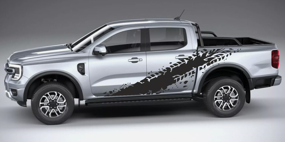 Ford F150 Side Stripes Graphics Door Decals Both Sides Any Year 1