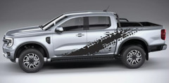Ford F150 Side Stripes Graphics Door Decals Both Sides Any Year 1