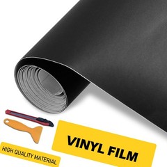 Matte/Gloss Black Forged Black Vinyl Wrap Car Sticker Film Decal Bubble Free New