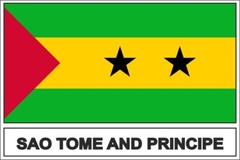 Sticker Flag STP Sao Tome Principe