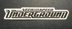 Need For Speed Sticker. Approx Size 3-1/2”X 5/8” Glossy Finish Self Adhesive
