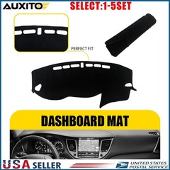 For Hyundai Tucson 16-18 Car Dashboard Cover Mat Pad Interior Black Protect 1-5X