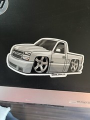 chevy silverado super sport sticker