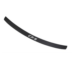 Rear Bumper Guard Protector Trim Car Trunk Protectors for Mazda Cx5 (white)