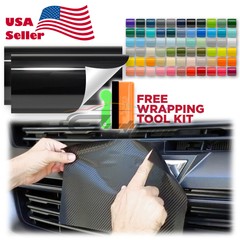 PET Super Gloss Vinyl Wrap For Chevy Bowtie Emblem Overlay Sheet Decal Sticker