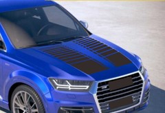 Vinyl Black Stripe Decal Graphic Sticker For Body Hood Car Truck Accessories