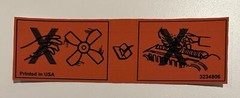Jeep Grand Wagoneer Under Hood Factory 9 Decal Kit 85-91