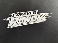 Kyle Busch “Forever Rowdy” Decal. 8”W X 3”H.