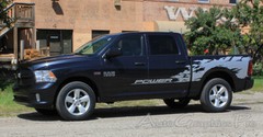 For 2009-2018 Dodge Ram RAGE Bed Graphics Solid Multi Color 3M Decals Stripes