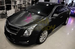 Premium Black Brushed Aluminum Steel Vinyl Wrap Sticker Film Decal Air Release