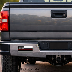 Thin Red Line American Flag Heavy Duty Magnet Black and Blue 3″x6″ Cars Trucks