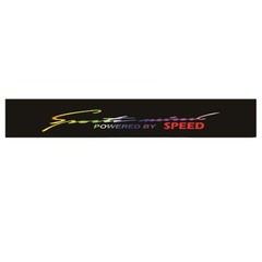 Car Sticker Laser Colorful PVC Decal Front Rear Window Trim Waterproof 8inx51in