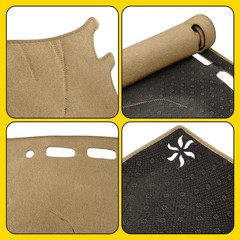 For 2004-2010 Toyota Sienna Dash Cover Dash Mat Dashmat Pad Dashboard Carpet US