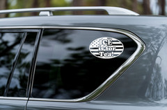 ICE is for TEA! – Car Decal – Anti Fascism – Anti Trump – High Quality