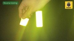 Reflective Safety Stickers – 20 Pcs Fluorescent Yellow-Green Waterproof Tape for