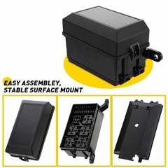 10pc 12V Fuse Add-a-Circuit Car Adapter Standard Mini Tap Blade Fuse Holder H