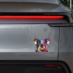 Colorful Animal Stickers Vinyl Self-adhesive for Window Wall Refrigerator Car
