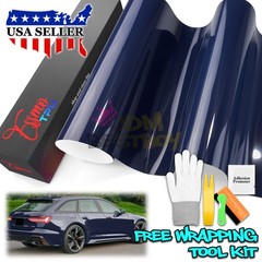 TPU Color Gloss Midnight Blue PPF Paint Protection Film Dry Wet Apply Vinyl Wrap