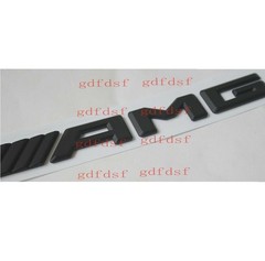 C-CLASS MATTE BLACK C43 S AMG + BITURBO/4MATIC BADGES EMBLEMS STICKER