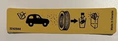 Jeep Grand Wagoneer Under Hood Factory 9 Decal Kit 85-91