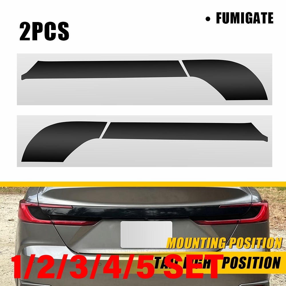 Car Rear Tail Light Pre-Cut Film Tint Cover For 2025-2026 Toyota Camry 1-5SET