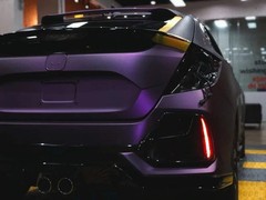 PET Ultra Matte Ghost Purple Vinyl Wrap Film Roll Self Adhesive Motorbike Car Wr