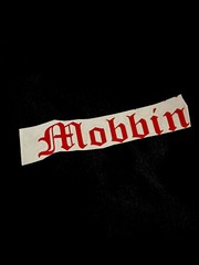 Mobbin Vinyl Car Sticker