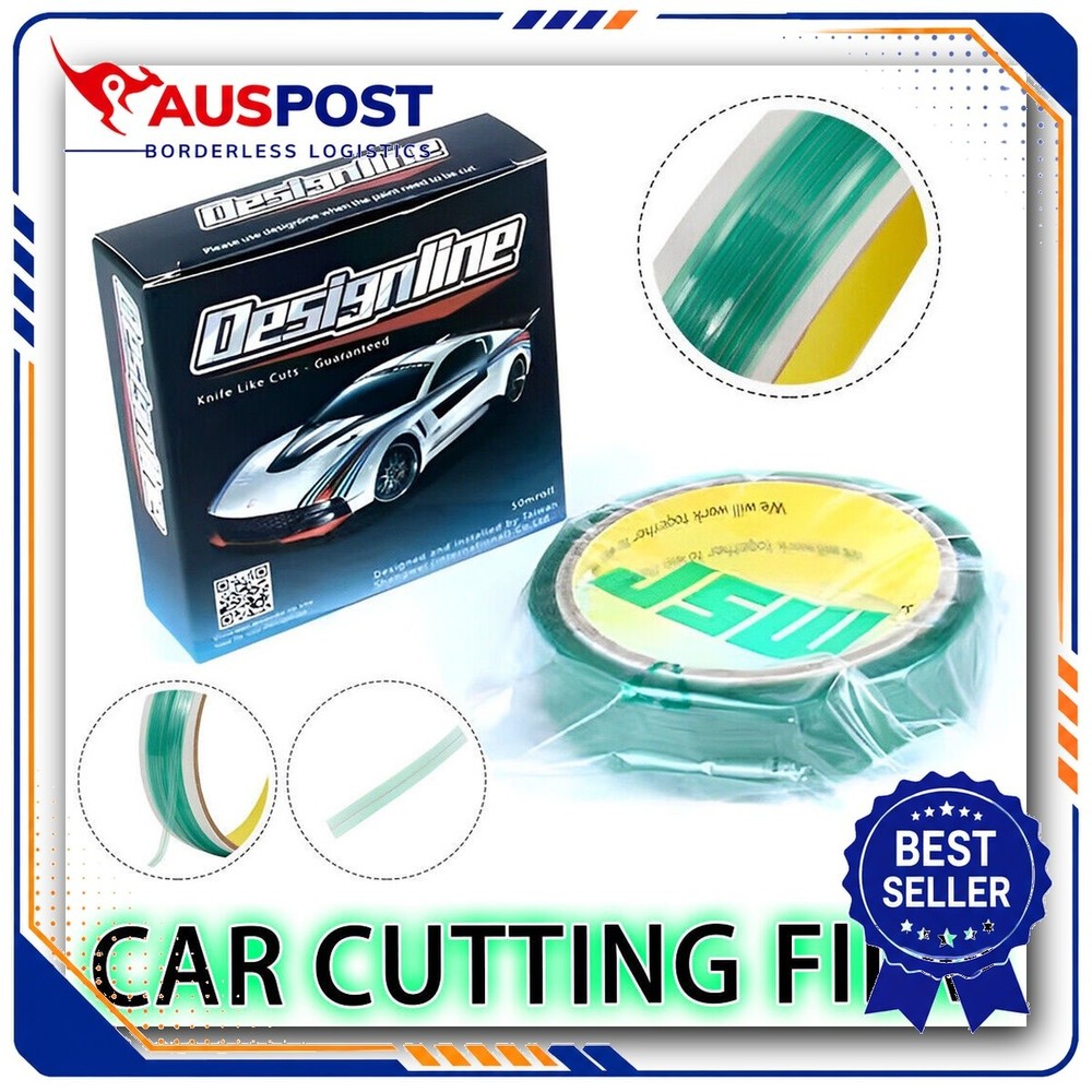5-50M Knifeless Tape Car Cutting Tool Auto Vinyl Wrapping Film Roll