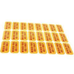 Mixed Fuel 40:1 Sticker Weather Proof Extreme Stick Commercial Grade Labels 24X