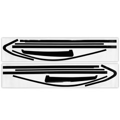 Chrome Delete Window Blackout Trim For Chevrolet Tahoe 2015-20 Accessories 1-10