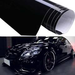 High Gloss Black Vinyl Tape Car Wrap Film for PROTECTION Sticker Decal