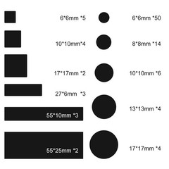 High Quality Light Dimming Stickers Light Dimming Stickers PVC Black Dim 50-100%