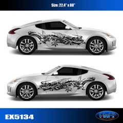 5134 Dragon Vinyl Graphics Body Decals CAR TRUCK Sticker High Quality EgraF-X