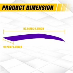 For Lexus IS 2021-2025 Purple Smoked Headlight DRL Tint Overlay Vinyl 2-10X