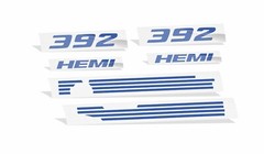 392 HEMI Engine Cover Decals Charger and Challenger SRT 392