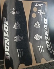 Combo ODI Number Plate Decal & Tuttio Fork Guard Decal – Overstock – Item#43