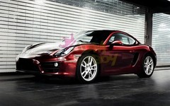 ESSMO PET Super Gloss Metallic Vampire Red Vehicle Vinyl Wrap Decal Like Paint
