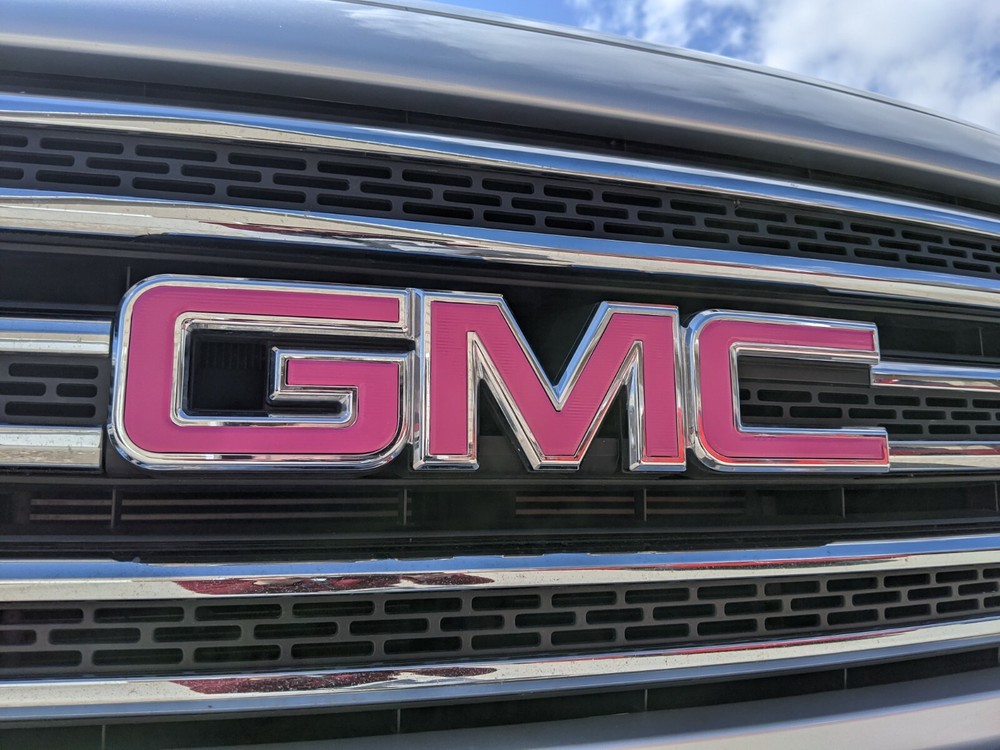 Precut DECALS Compatible With GMC Emblem | Front & Rear Set