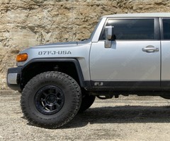 Lower Badge Pair (x2) Decals Stickers to fit 2007-2014 Toyota FJ Cruiser Trim