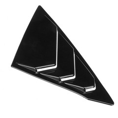 For Honda Civic Sedan 2022-2025 Pair Rear Window Louver Vent Shade Shutter Cover