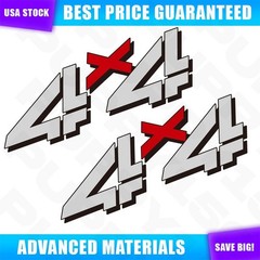 99-06 For Sierra Silverado 4×4 decals – F – bed side truck stickers 1500 2500 HD