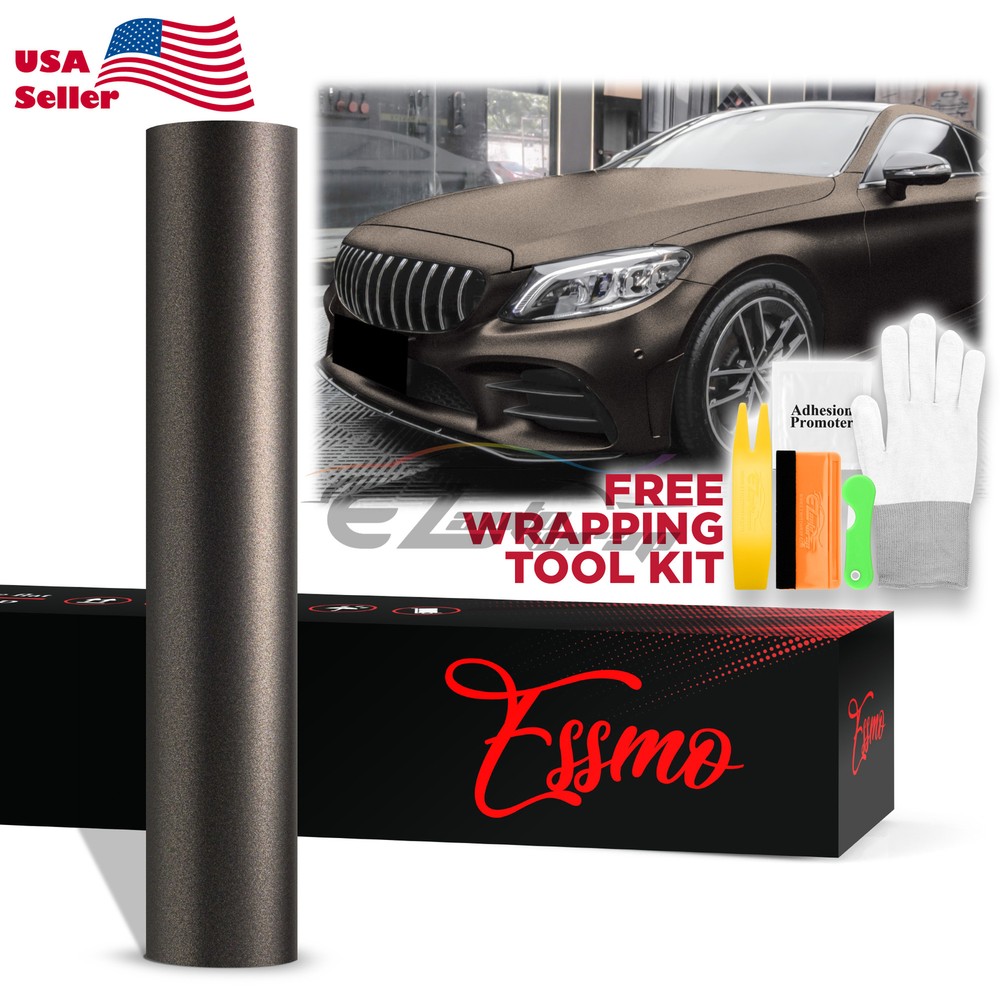 ESSMO PET Matte Metallic Basalt Car Vehicle Vinyl Wrap Decal Sticker