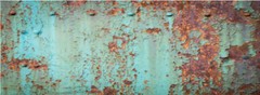 Patina Rust Bike Motorcycle Scooter Vinyl Graphic Car Wrap Blue Teal Metal Decal