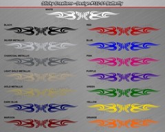 132-01 BUTTERFLY Windshield Decal Window Sticker Vinyl Graphic Butterfly Design