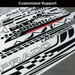 Truck Both Side Body Tail Decal Graphic Sticker For Ford F150 Ranger Raptor