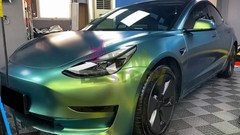 Galaxy Dust Matte Spring Green Metallic Sticker Decal Vinyl Wrap Sheet Film DIY