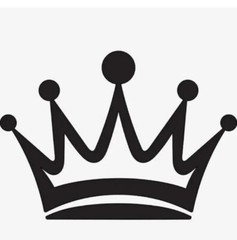 King Queen Crown Vinyl Decal Sticker you choose size and color