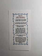 Custom 4 Inch Vinyl Sticker Signatures, Autograph, SEE DESCRIPTION!